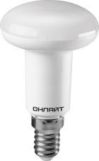 Лампа светодиодная LED зеркальная 5вт E14 R50 теплый ОНЛАЙТ,